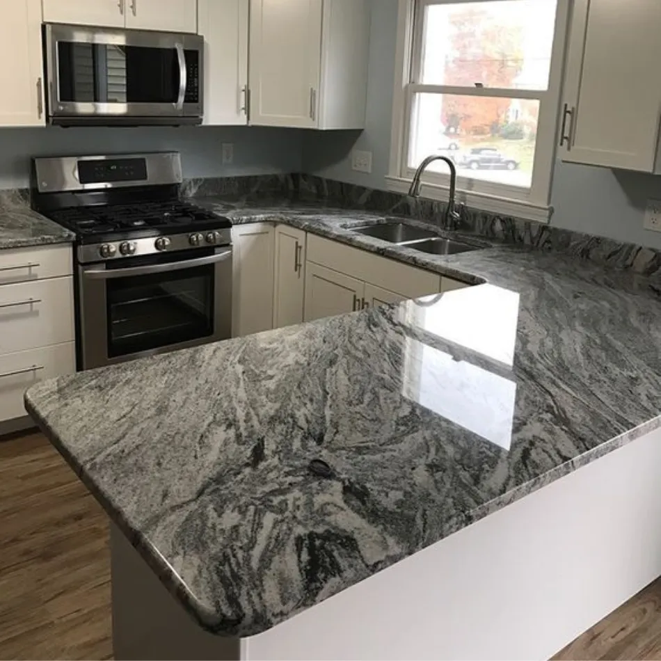 Natural stone countertop sealing in Massachusetts for kitchens and bathrooms to protect against spills, oils, and staining